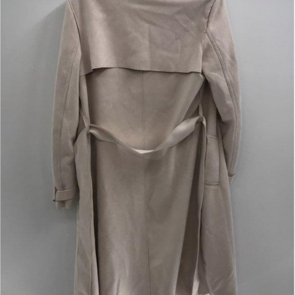 T Tahari Classic Beige Trench Coat - Picture 2 of 6